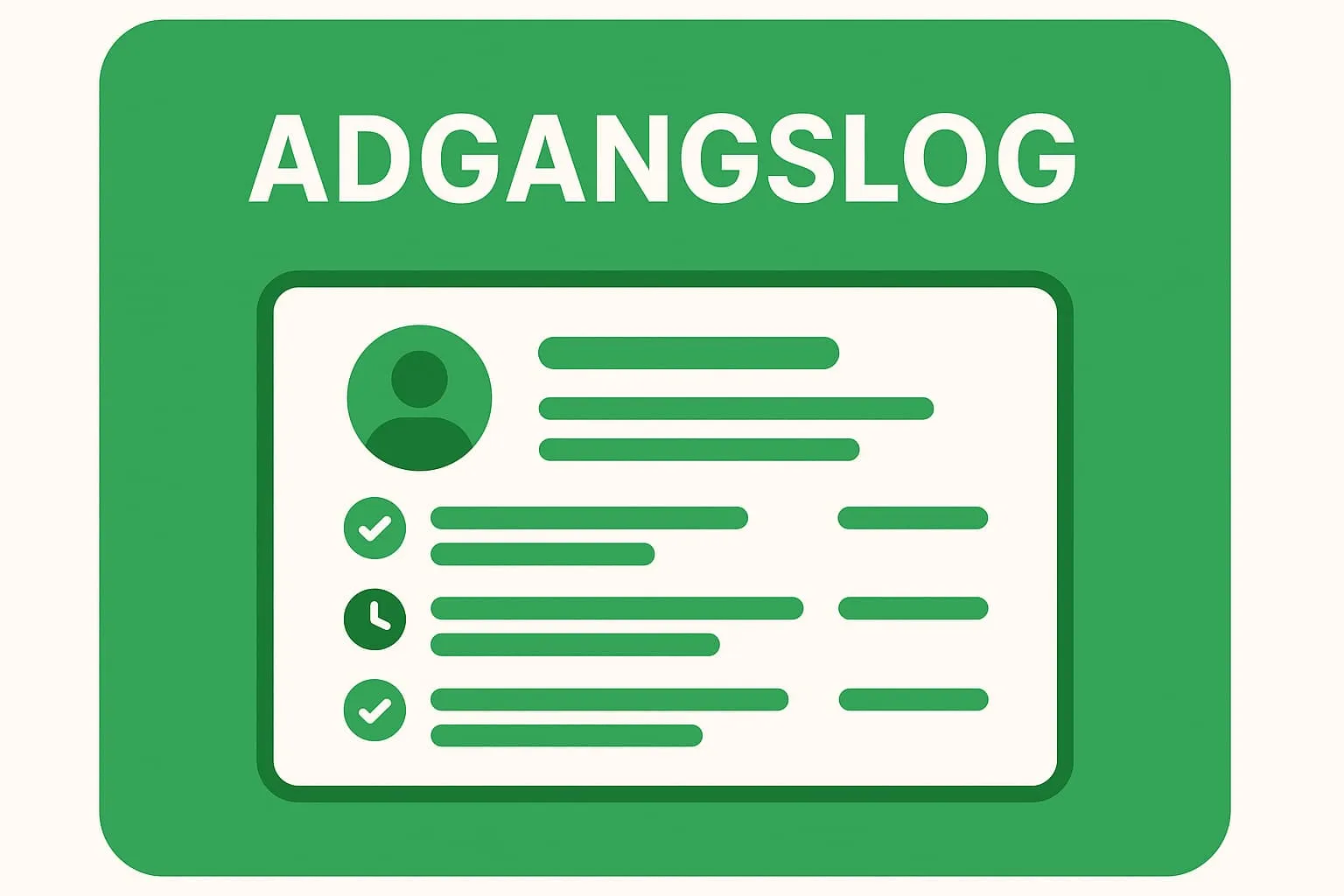 Access log in a POS system and till system from Flexybox