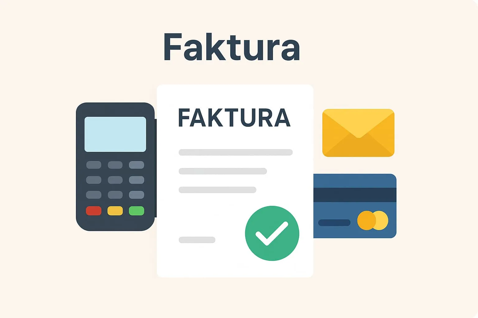 Invoice in an online POS system