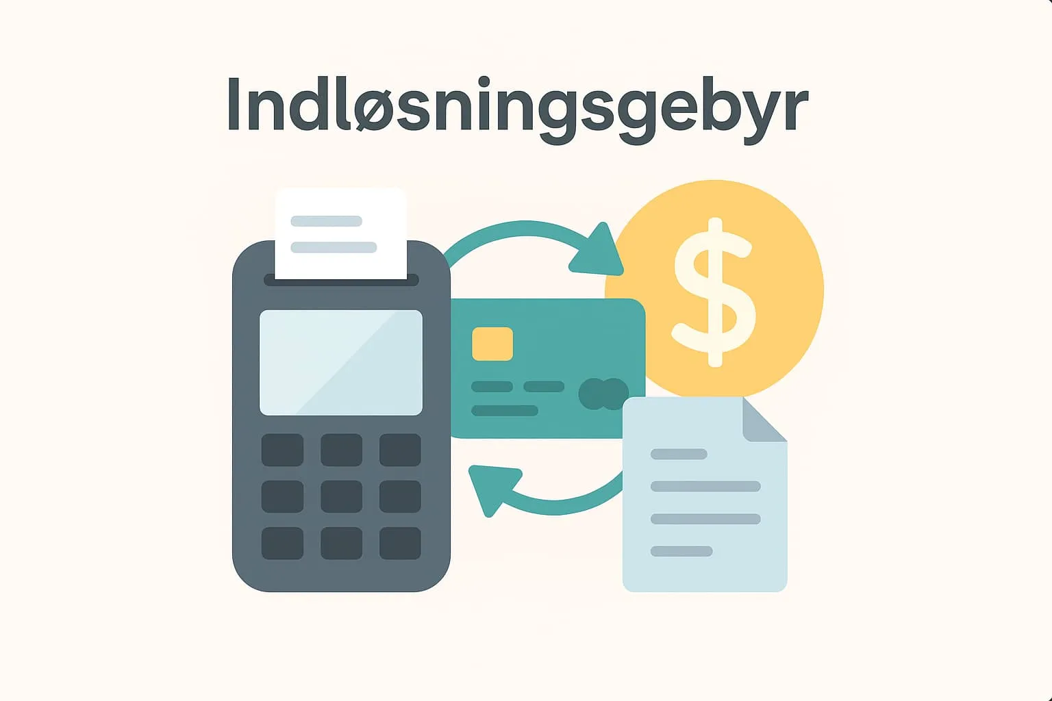 Acquiring fee in an online POS system