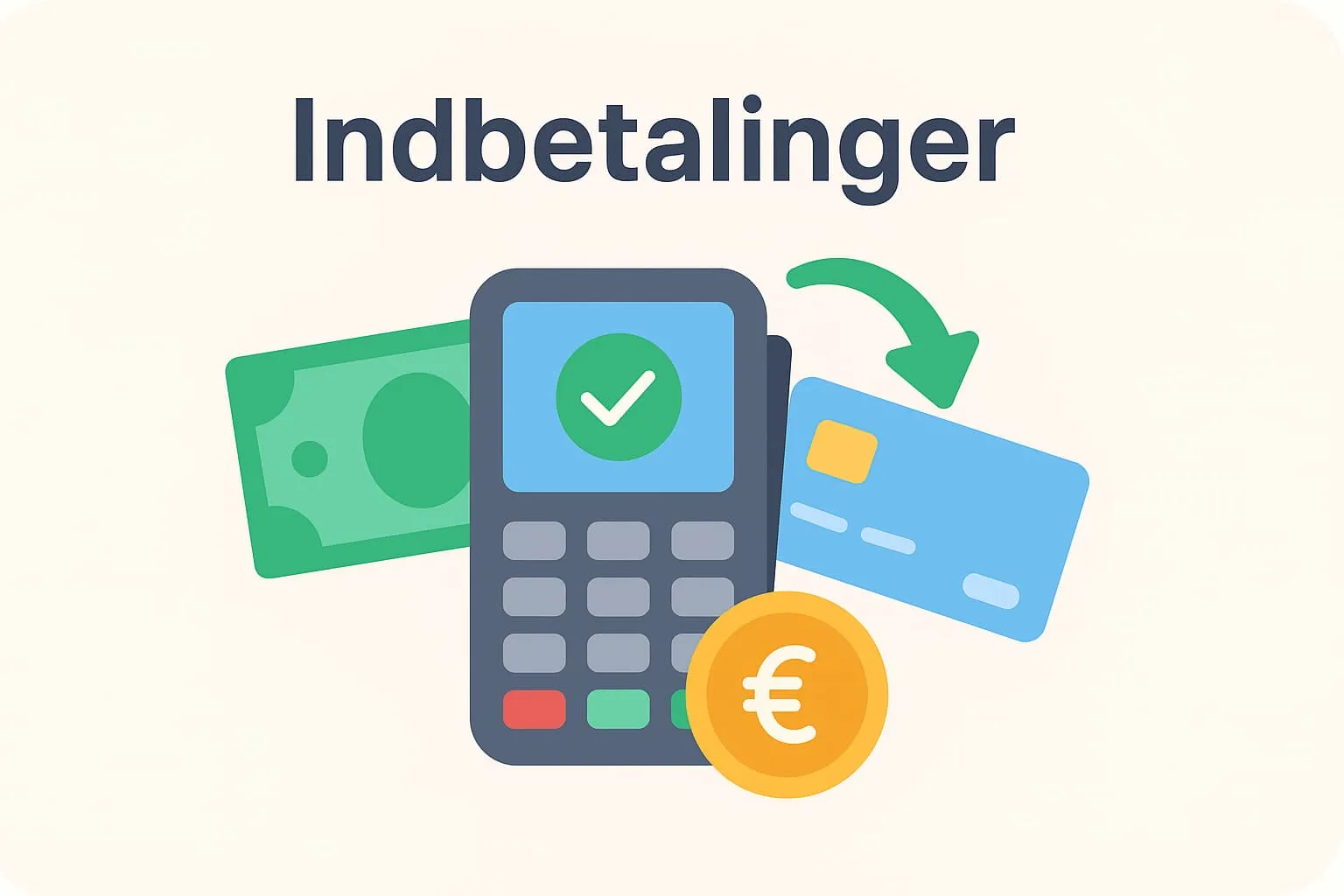 Inbetalningar i ett molnbaserat kassasystem
