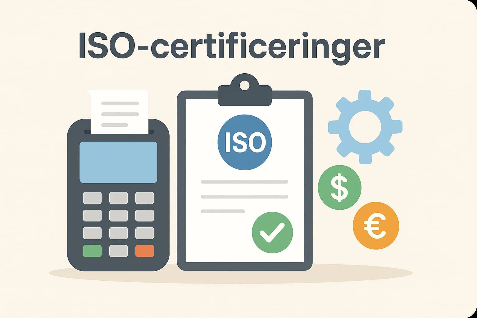 ISO certifications in an online POS system