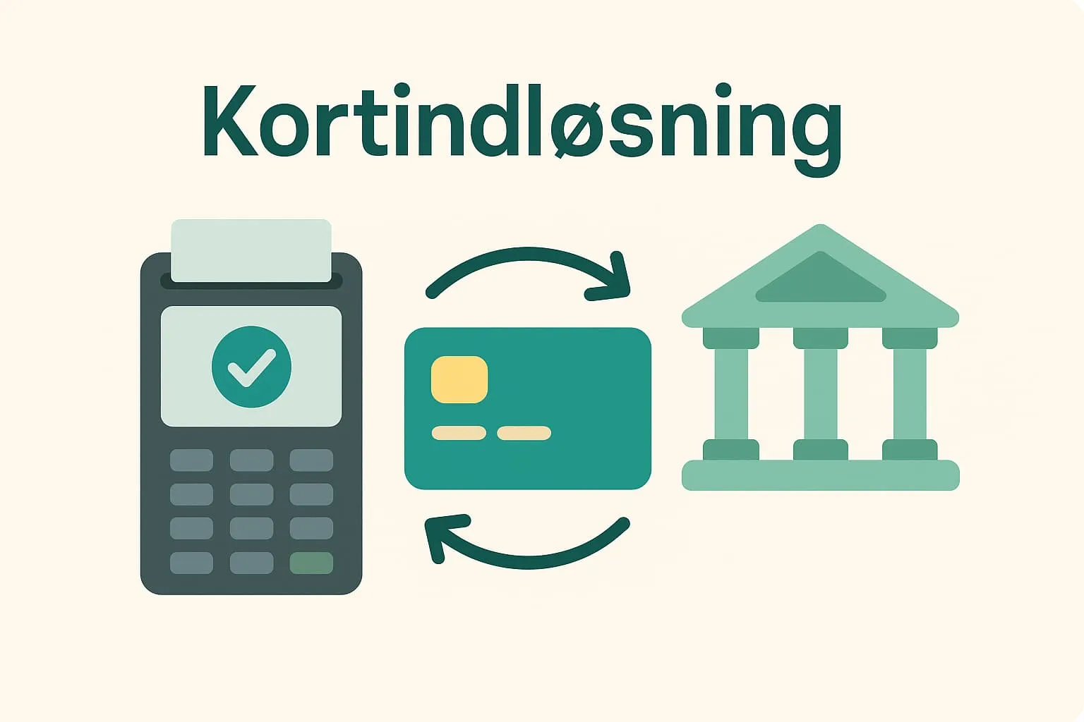 Card acquiring in an online POS system