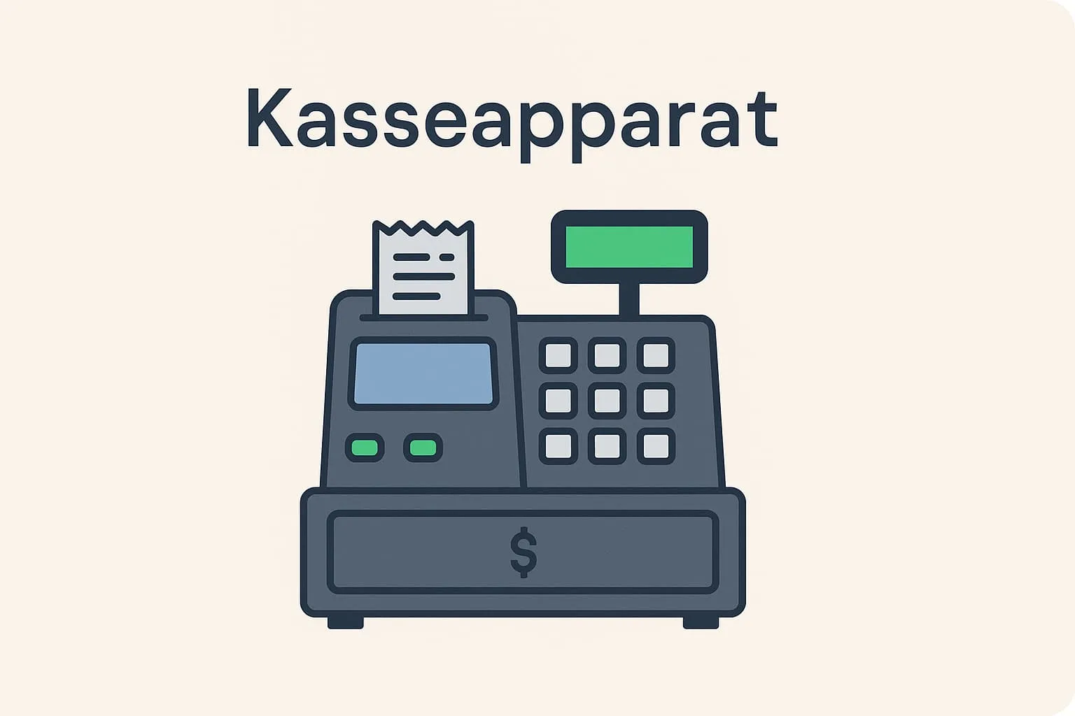 Kassaapparat i ett onlinekassasystem