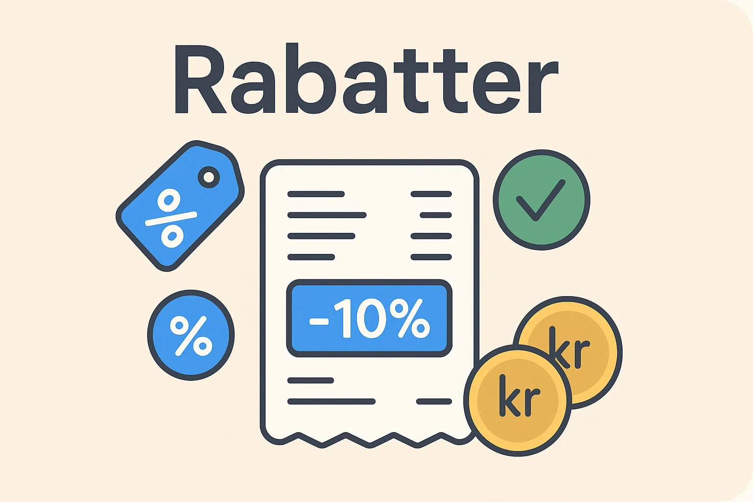 Rabatter i ett online-POS-system