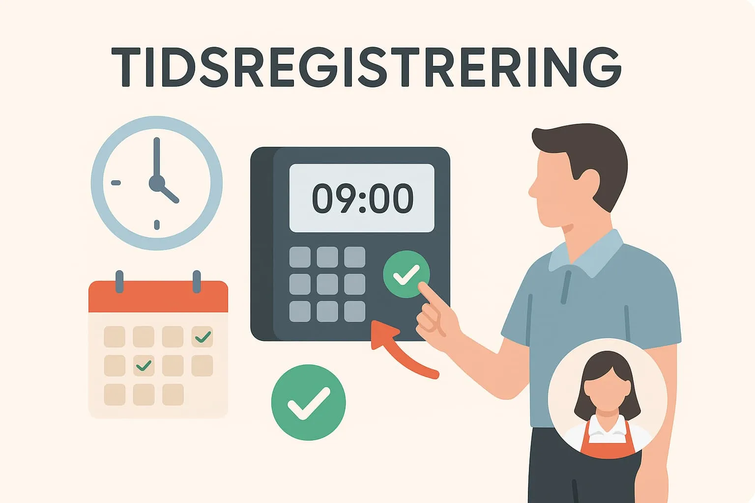 Time tracking in an online POS system