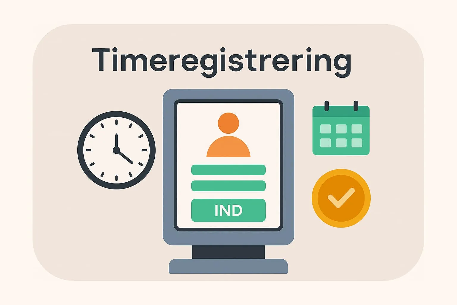 Timekeeping in an online POS system