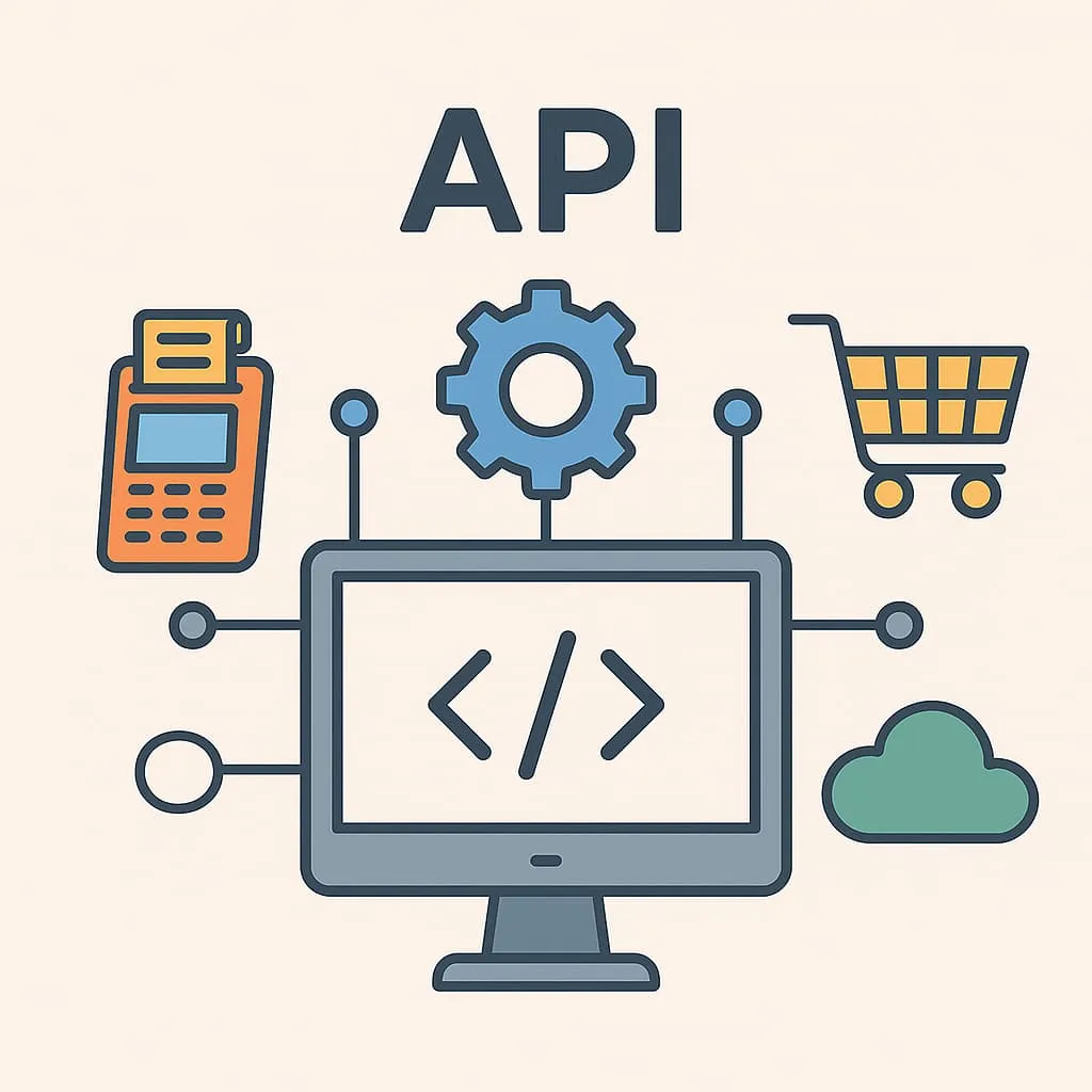 API i ett onlinebaserat kassasystem