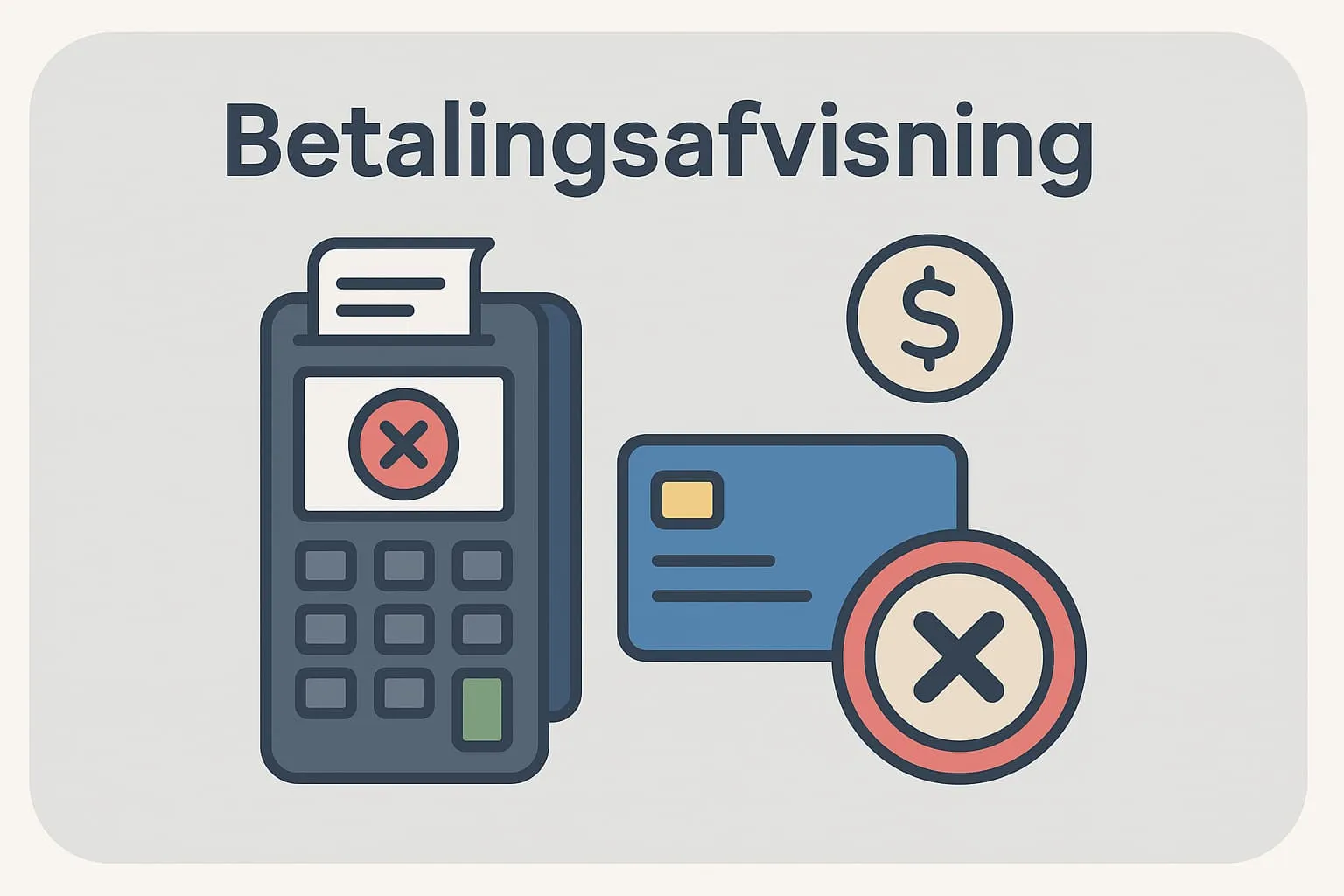 Payment rejection in an online POS system