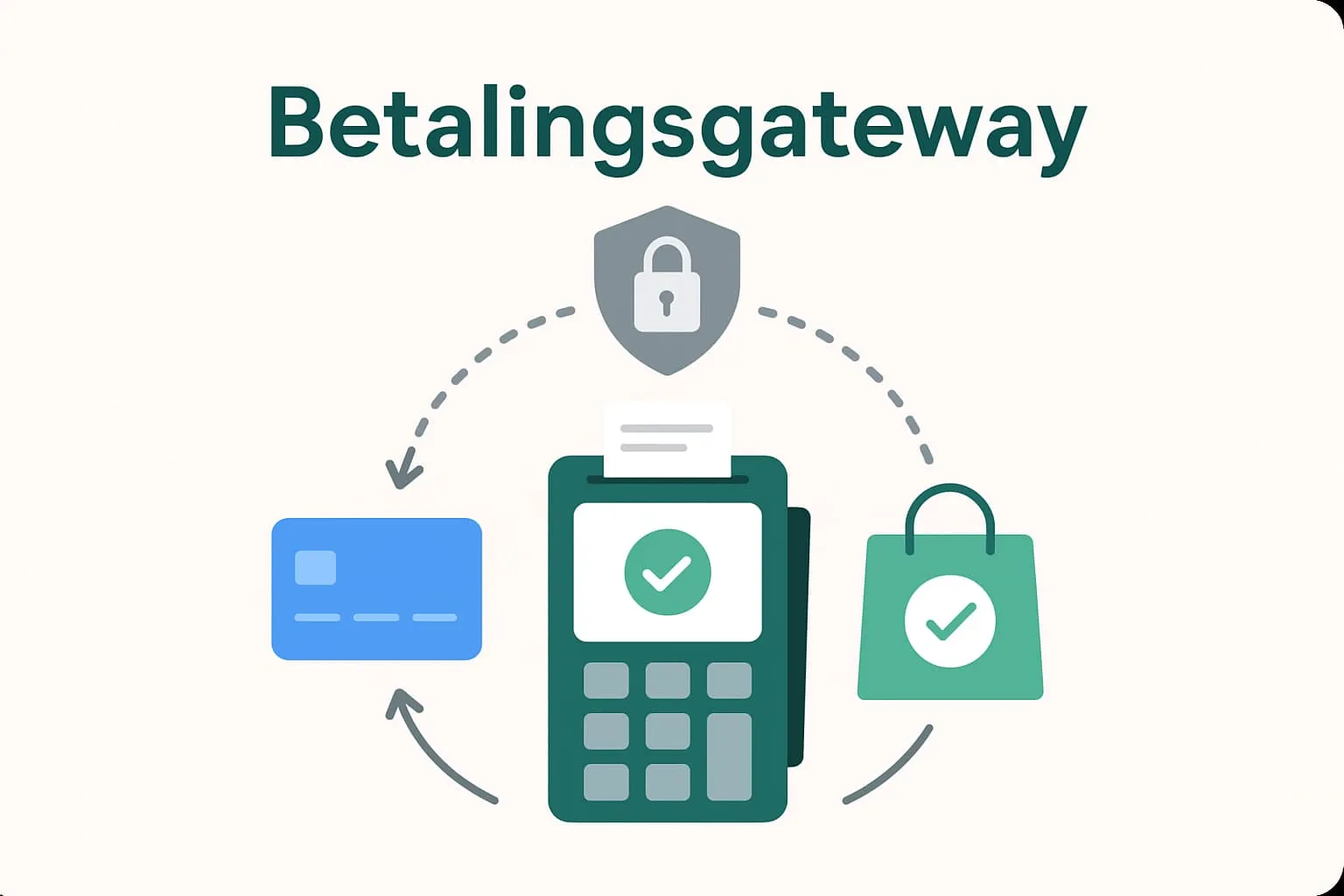 Payment gateway in an online POS system