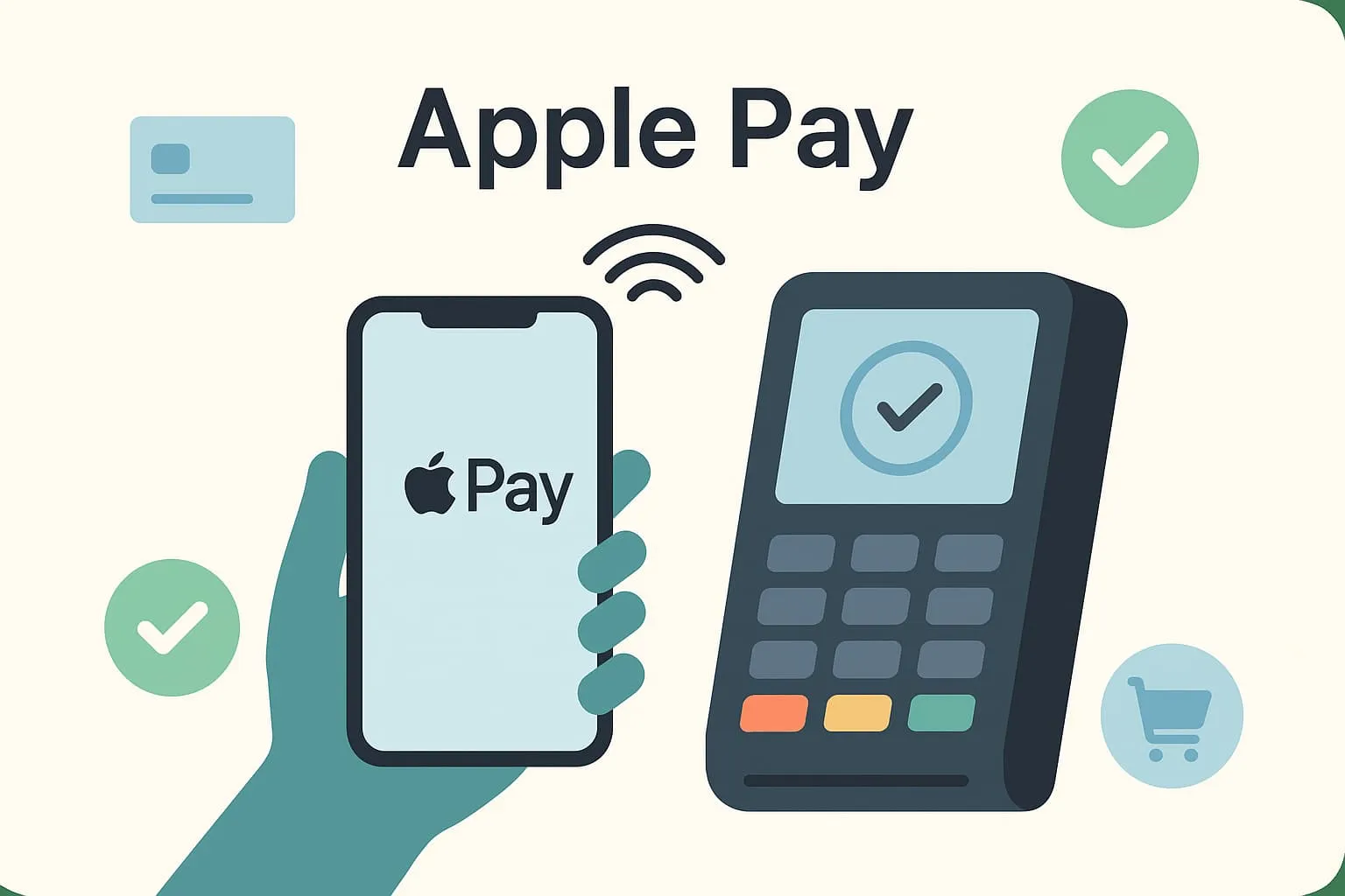Apple Pay i ett onlinebaserat kassasystem