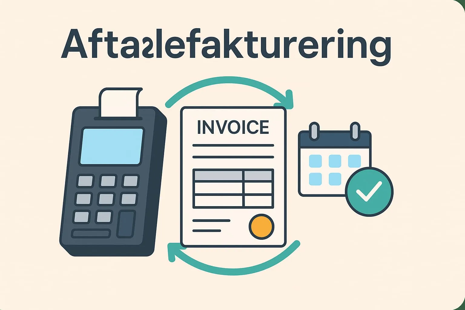 Recurring invoicing in an online POS system