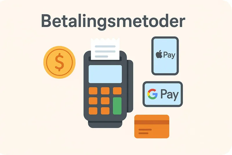 Betalingsmetoder i et online pos system