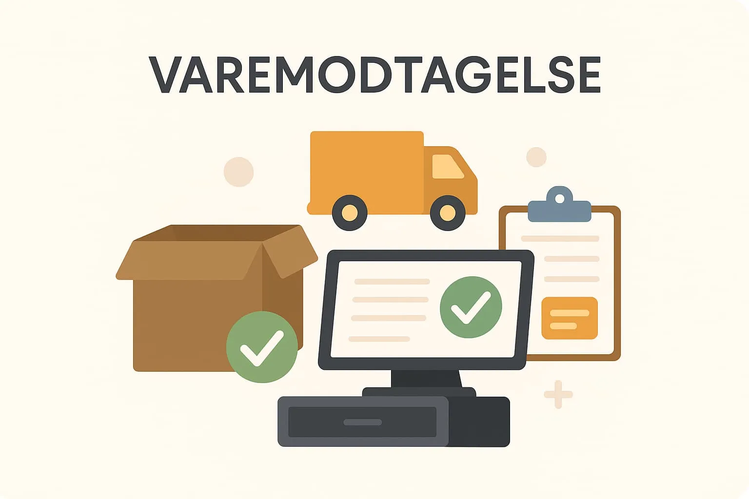 Varumottagning i ett molnbaserat kassasystem