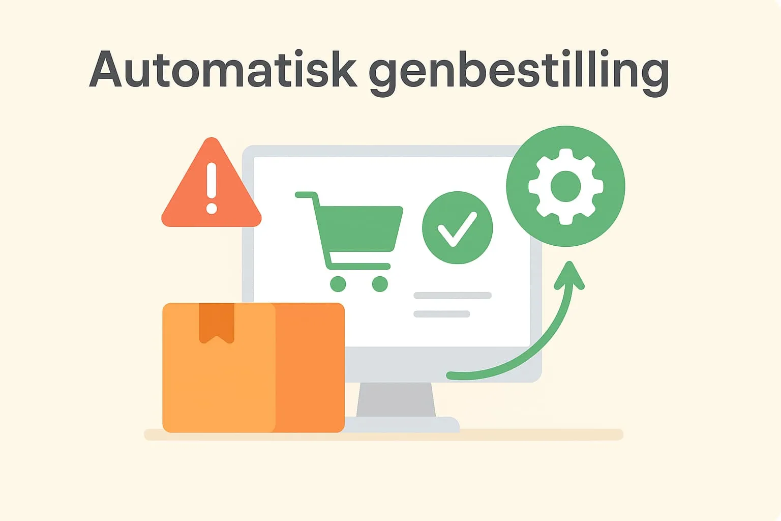 Automatic reordering in an online POS system