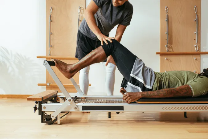 Time registration system for reformer studios