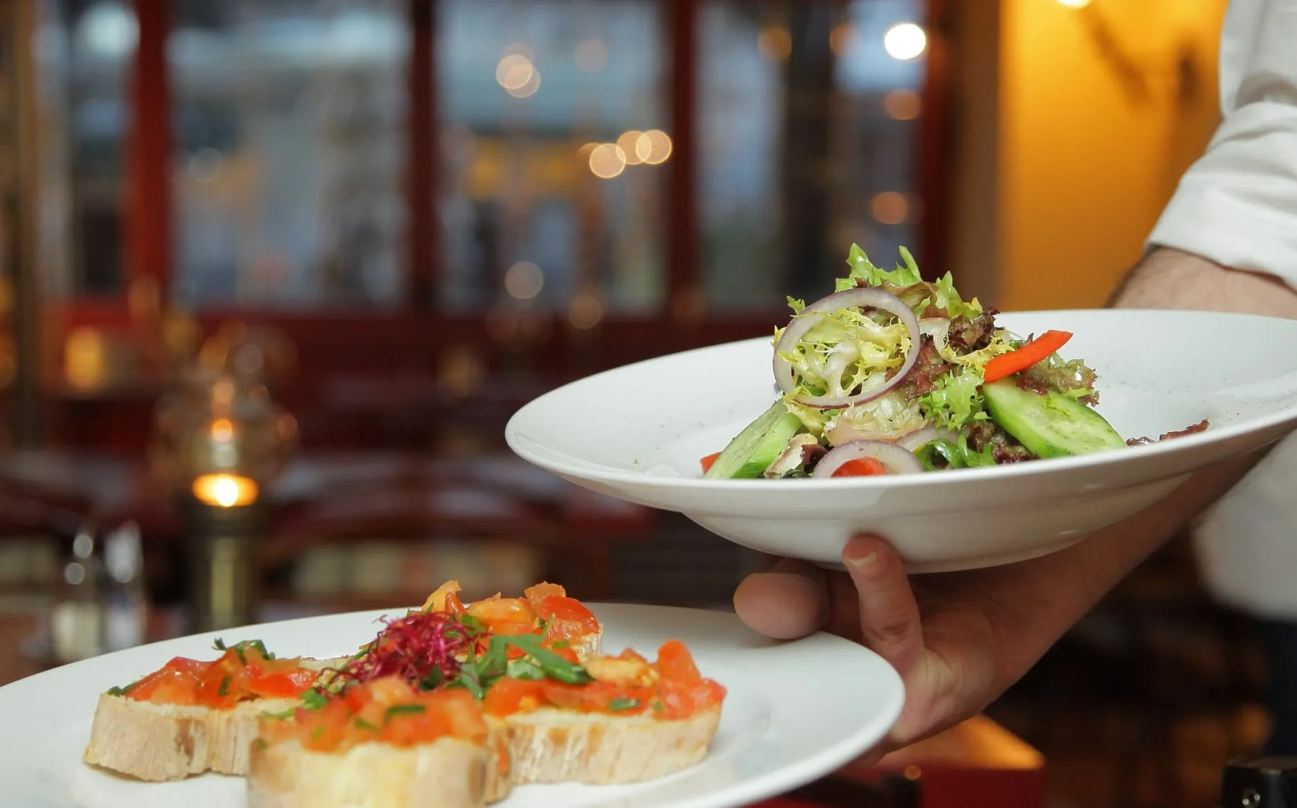 Omslagsbild för restaurangsidan
